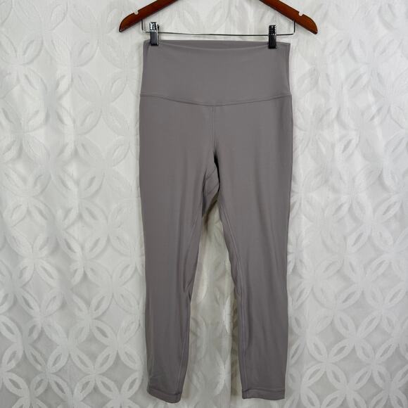 Lululemon Align Pant II 25" Dark Chrome Buttery Soft Size 8 - Picture 13 of 13